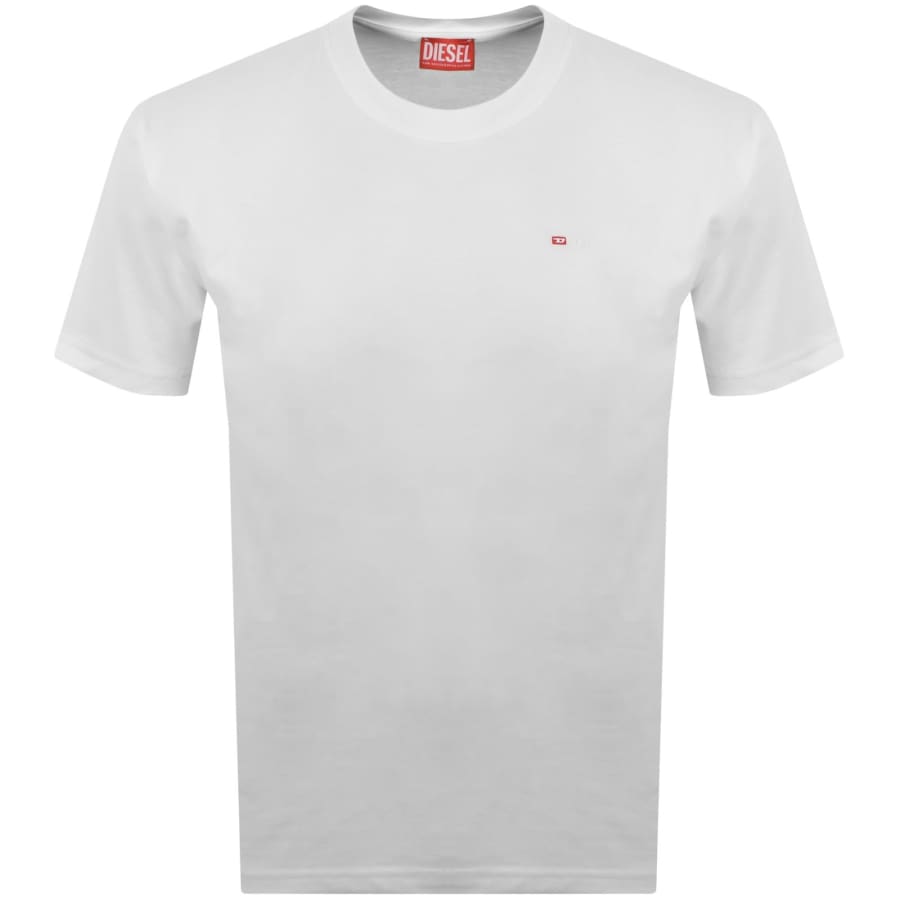 Diesel T Norm T Shirt White | Mainline Menswear x